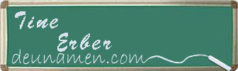 Tine Erber Visitenkarte